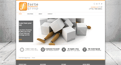 Desktop Screenshot of fortetechgroup.com